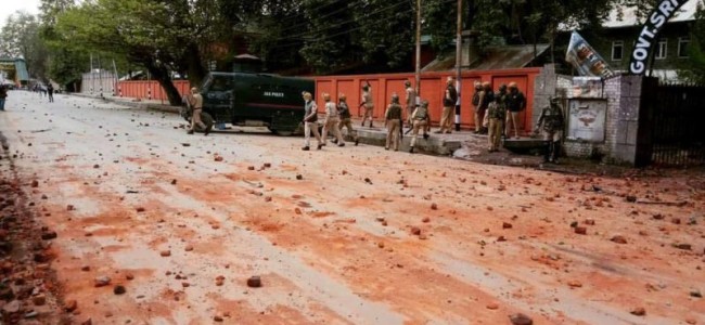 SSP injured in Srinagar clashes