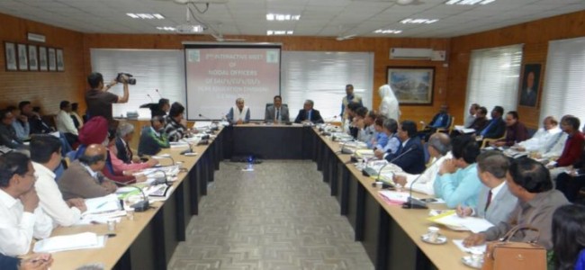 Interactive meet of nodal officers concludes at SKUAST-K.