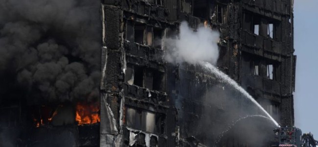 Six dead and dozens injured in London fire.