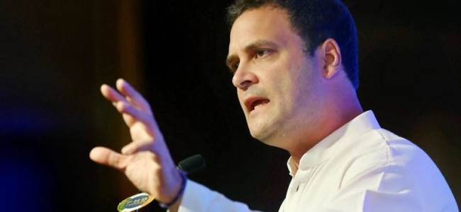 BJP erupts over Shiv Sena’s praise for Rahul Gandhi