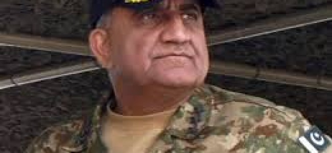 Pak wants peaceful relations with ‘belligerent’ India: Bajwa