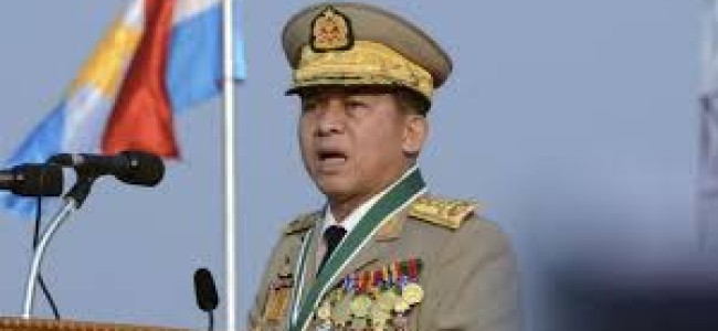 Rohingya not native, Myanmar army chief says