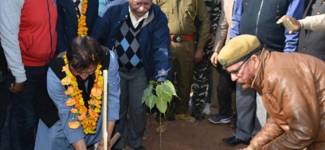 Lal Singh inaugurates mega plantation drive at Barnoti