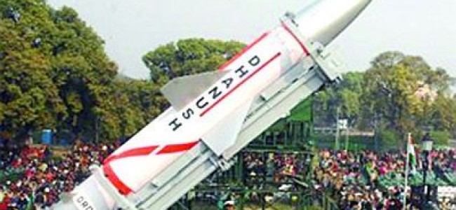 Nuclear-capable Dhanush missile successfully test-fired from naval ship