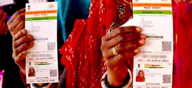 Data of 1.34 lakh Aadhaar card holders ‘leaked’ from Andhra govt site