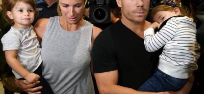 Warner’s wife reveals she suffered miscarriage after ball-tampering saga