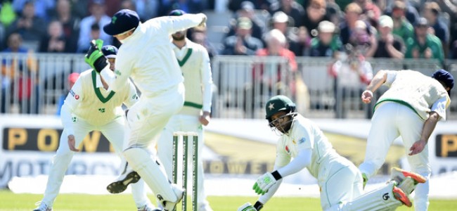 Ireland Test off to dramatic start as Pakistan’s Imam injured first ball
