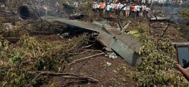 Sukhoi jet crashes near Nashik, pilots safe