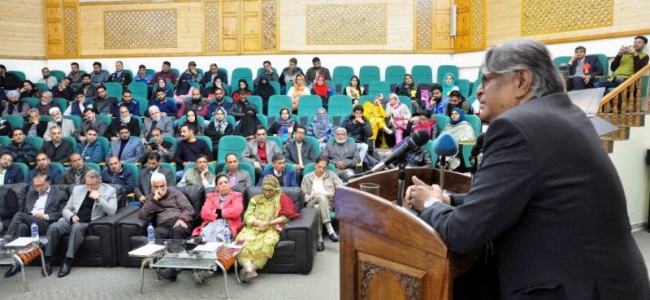 Seminar on ‘Climate Change Vulnerability of J&K State’ held at KU