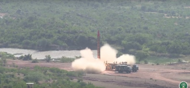 Pakistan successfully conducts training launch of Ghauri Missile System