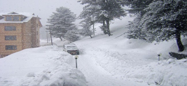 MeT issues ‘yellow warning’ for heavy snowfall in J-K on 30 January