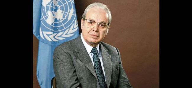Former UN chief Javier Perez de Cuellar dead at 100