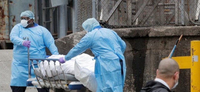 Grim one-day virus death toll for US, Spain,