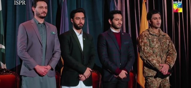 A Pakistani official, politician, army man, reporter walk into a TV show. Only one is a hero