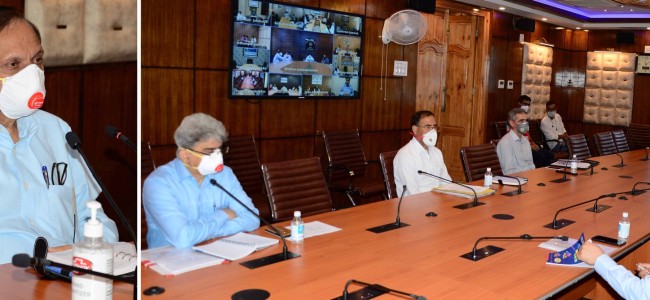 Advisor Bhatnagar chairs COVID-19 review meet