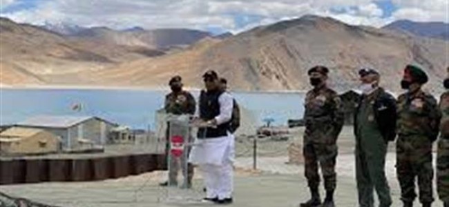 Defence Minister Rajnath Singh Visits Ladakh and Kashmir Valley