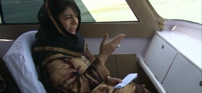 Mehbooba says she was not allowed to visit Tral by authorities