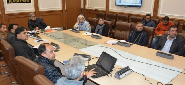 Dulloo reviews PM Gati Shakti-National Master Plan for agriculture, allied sectors