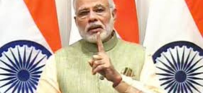 Modi asks CMs to take care of Kashmiri youth in their states.