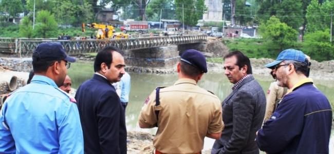 New bailey bridged near Barzulla to be opened for traffic