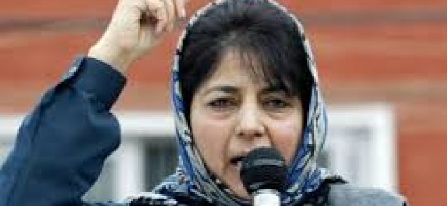 Pahalgam-Tral connectivety to boost tourism. Mehbooba Mufti