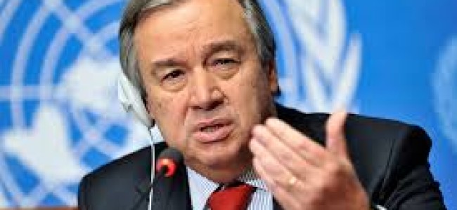 UN chief’s meetings with India, Pakistan PMs sign of his commitment to Kashmir issue: Aide