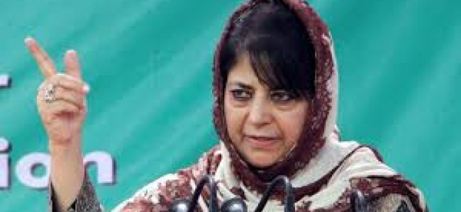 No compromise with J&K’s special status, says Mehbooba  after meeting PM.