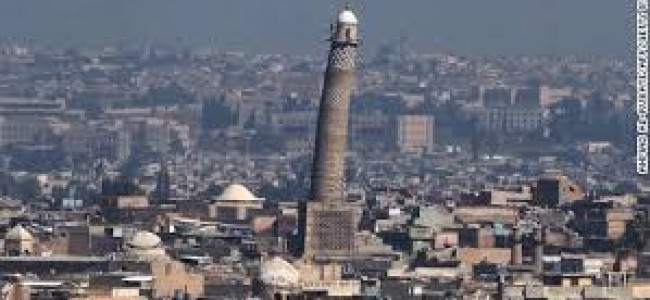 Mosul mosque where Isis declared caliphate ‘has been recaptured’