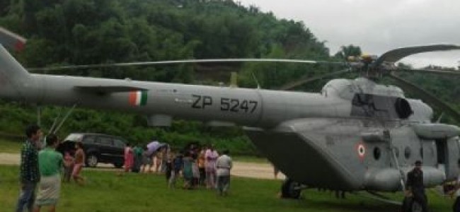 Chopper carrying MoS Rijiju makes emergency landing