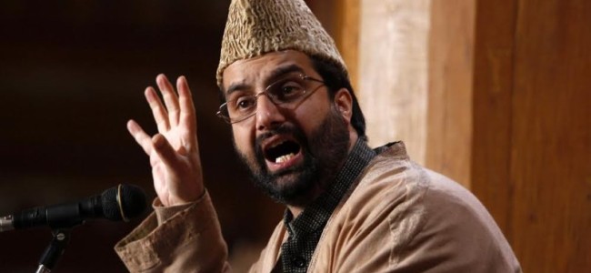 protecting article 35A duty of pro Indian political parties: Mirwaiz