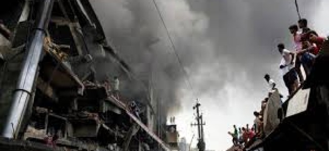 10 killed in Bangladesh garment factory blast