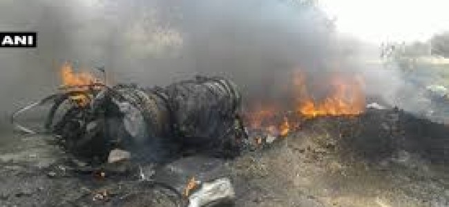 IAF’s MiG-23 jet crashes near Jodhpur