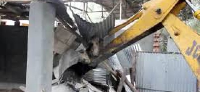 LAWDA demolishes illegal structures at Dalgate, Habak