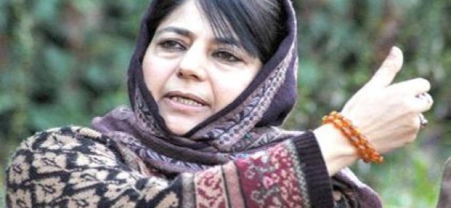 Opposition in country isn’t up against just BJP but ‘authoritarian’ government too, says Mehbooba