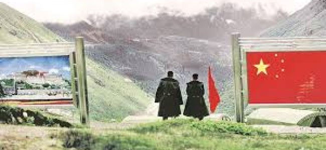 China beefs up security on border with India