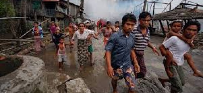 Rohingya violence in Myanmar: Religious tensions rise after mob stones Muslim butcher’s home