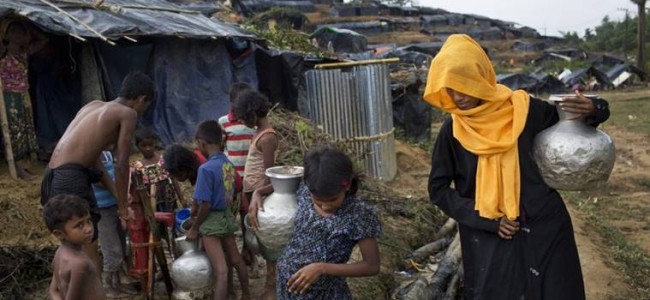 Bangladesh leader visits Rohingya refugees, assures help