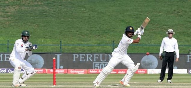 Chandimal’s century takes Sri Lanka to 419 in Pakistan Test