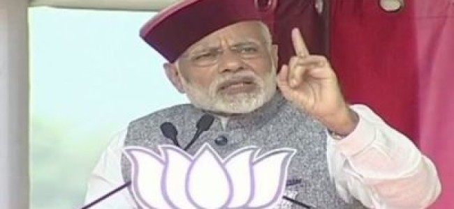 Himachal must totally wipe out the ‘termite called Congress’: Modi