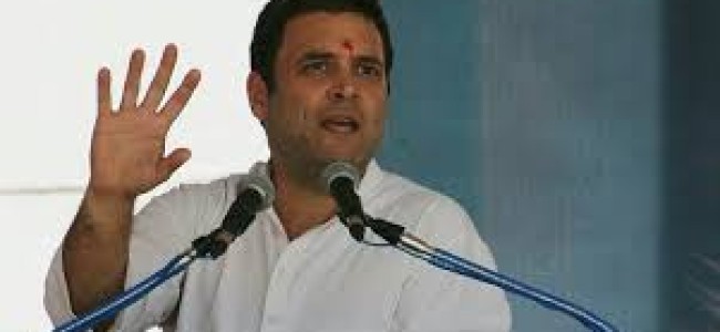 Gujarat Election:Rahul Gandhi says Narendra Modi’s mismanagement increased debt in state
