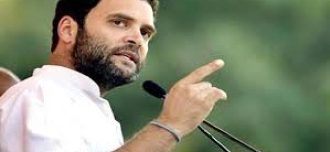 Gujarat seeking answers for 22-year BJP rule, Rahul Gandhi tells Modi