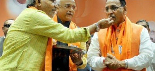 Gujarat’s new BJP government to take oath tomorrow