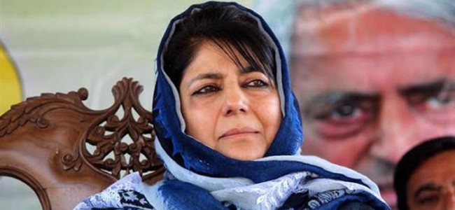 BJP trying to provoke Muslims to create opportunity for their ‘genocide’: Mehbooba Mufti