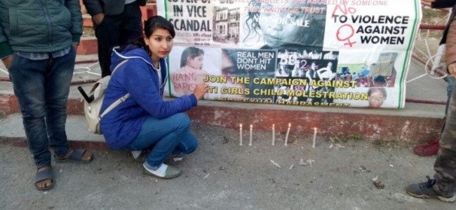 Aaakar NGO held candlelight vigil in solidarity with Asifa & Zainab