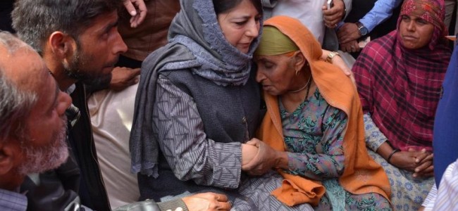 Chief Minister visits Balakote, BG; consoles with bereaved family