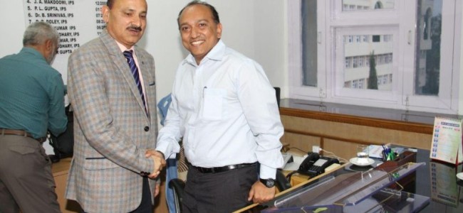 Shri Anand Jain joins as IGP Headquarter PHQ