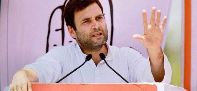 We were handed over a burning Kashmir in 2004: Rahul in Singapore