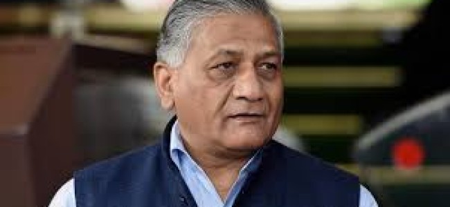 VK Singh to visit Iraq on Sunday to bring back remains of 39 Indians killed