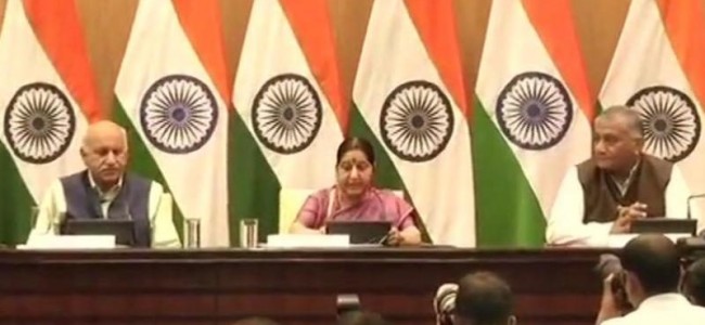 Didn’t mislead, needed proof of Indian captives’ death, says Sushma Swaraj
