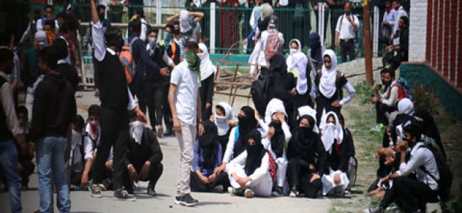 Students hit streets across Kashmir to protest Shopian Killings